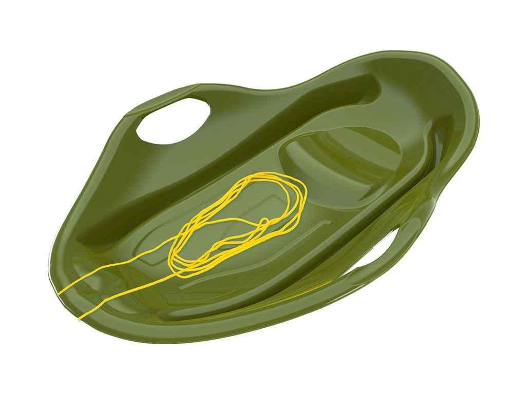 Сани-леденцы ТехноК 85х56,5х14,5 см Зеленый (1087779)