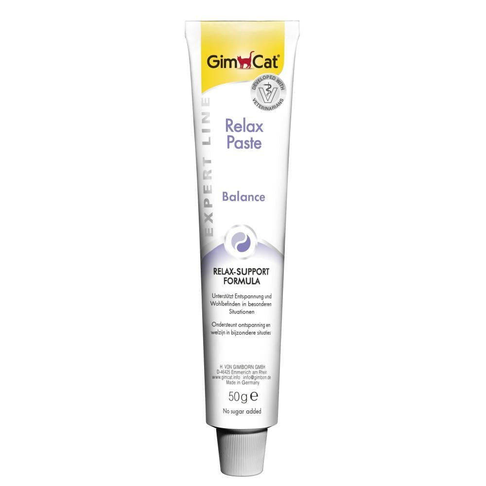 Лакомство для кошек GimCat Expert Line Relax паста от стресса и тревоги 50 г (1789933061)