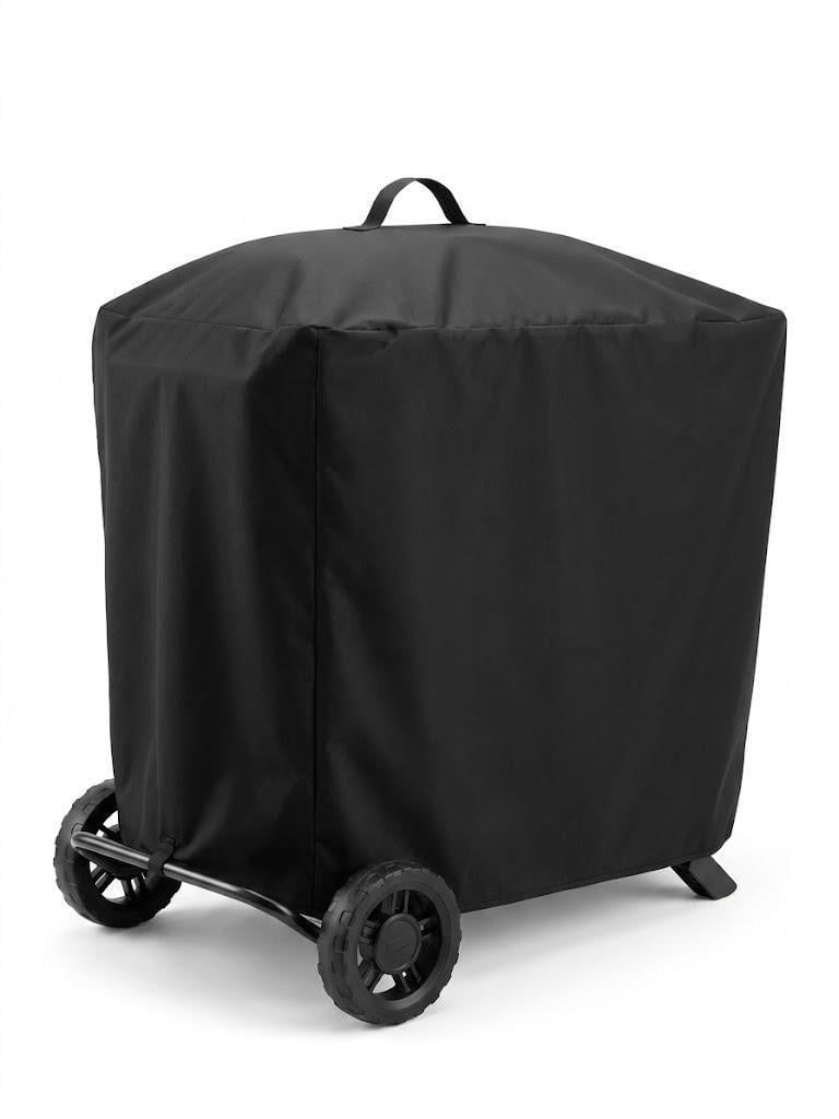 Чохол посилений KAPSULA для гриля Weber Traveler Premium /сумісний з 7770 Oxford 900D водостійкий Чорний (KAPS-135931950)