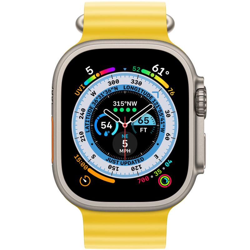 Ремешок Ocean Band для Apple watch 42 мм/44 мм/45 мм/49 мм Yellow (00000059155_3) - фото 3