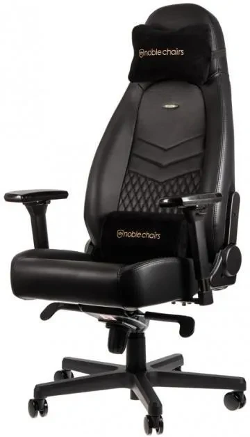 Офісне крісло Noblechairs Icon Чорний (NBLICNRLBLA)