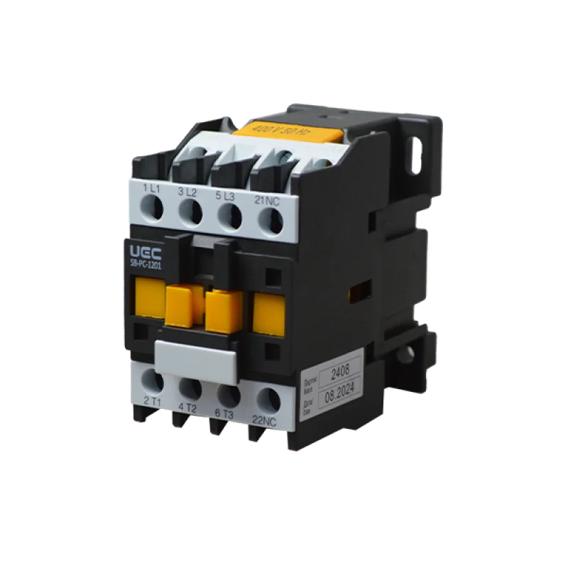 Контактор-пускач UEC SB-РC-012 12А 400 В 1NC (PC1-SB-012-400-01)