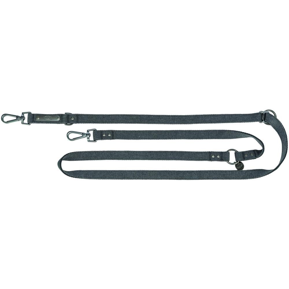 Поводок Trixie CityStyle V-Lead S-M 2 м 13 мм Черный (1970201)