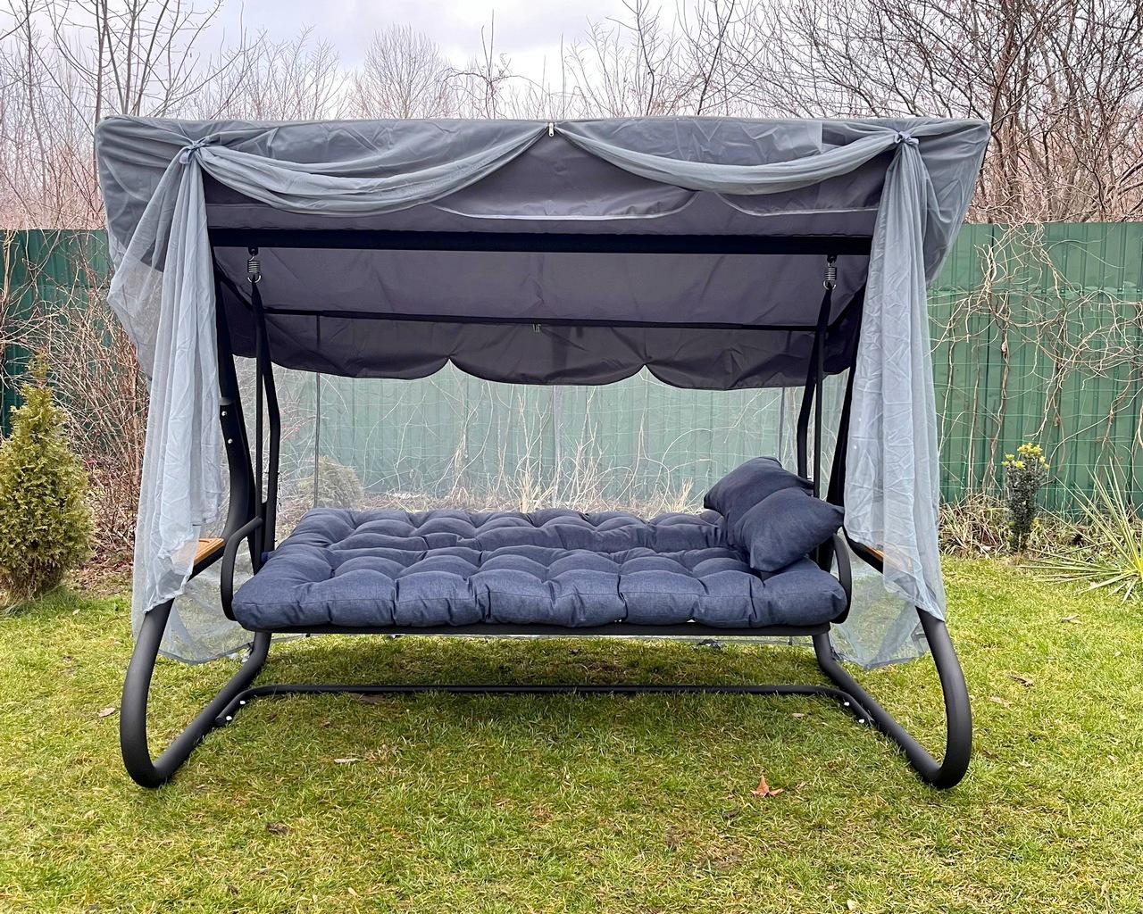 Садова гойдалка GreenGard «Мішель» (Арт.038) - фото 2 Садова гойдалка GreenGard «Мішель» (Арт.038) - фото 2