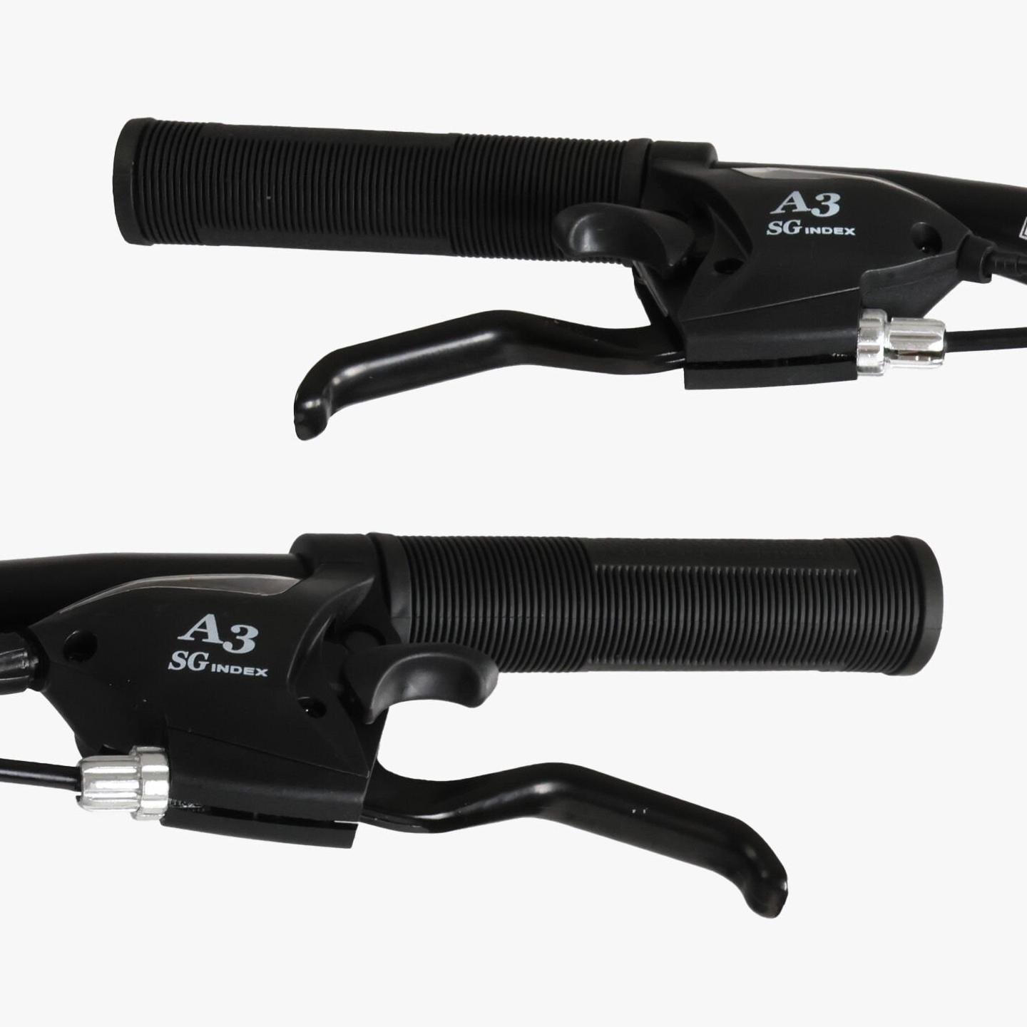 Велосипед горный Corso Nitro 29" оборудование Saiguan рама 21" Черно-белый - фото 4