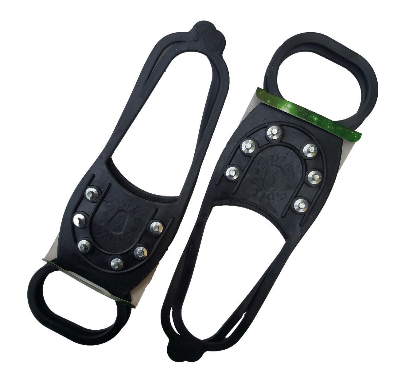 Льодоходи для взуття Spike 6 шипів р. 35-48 Чорний (KG-3489)