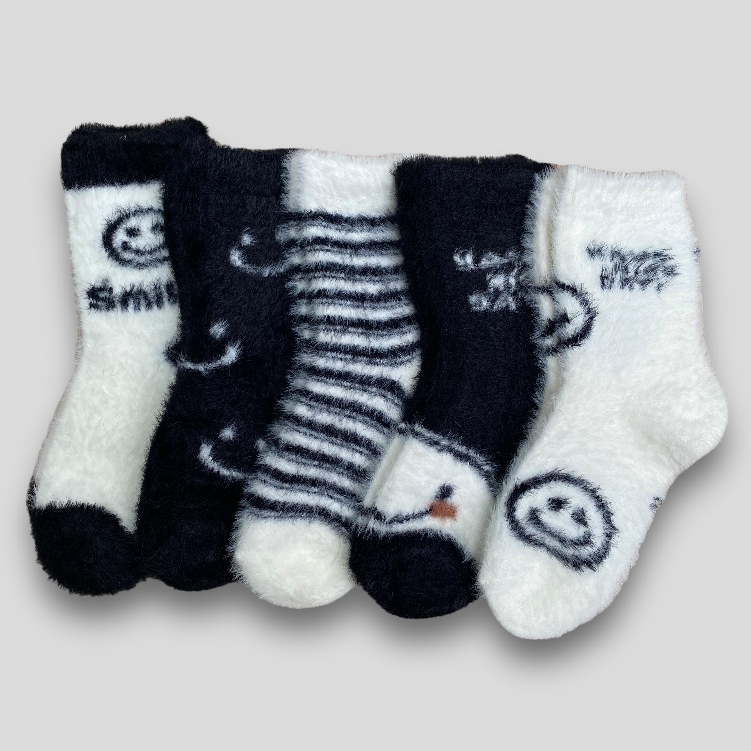 Носки детские норковые со смайлами 5 пар р. 21-25 (JC3564-12I/21-25/5р) Носки детские норковые со смайлами 5 пар р. 21-25 (JC3564-12I/21-25/5р)