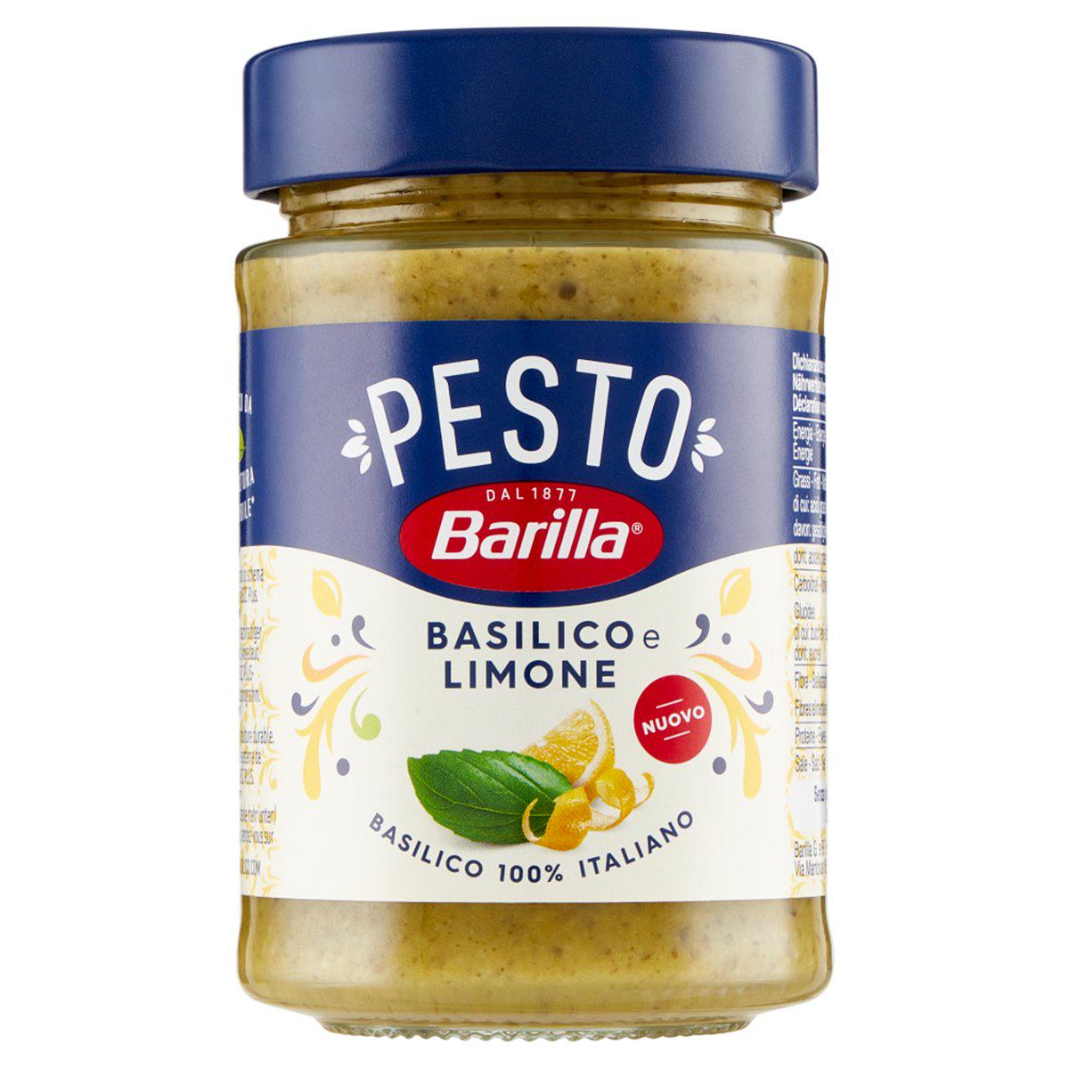 Соус Barilla Pesto Basilico e Limone з базиліком та лимоном 190 г (20846525) - фото 1