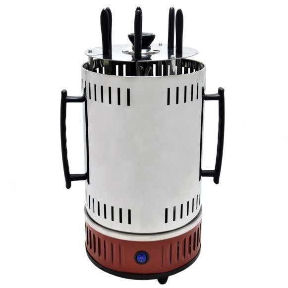 Електрошашличниця Domotec BBQ MS-7783 Червоний (011974) Електрошашличниця Domotec BBQ MS-7783 Червоний (011974)