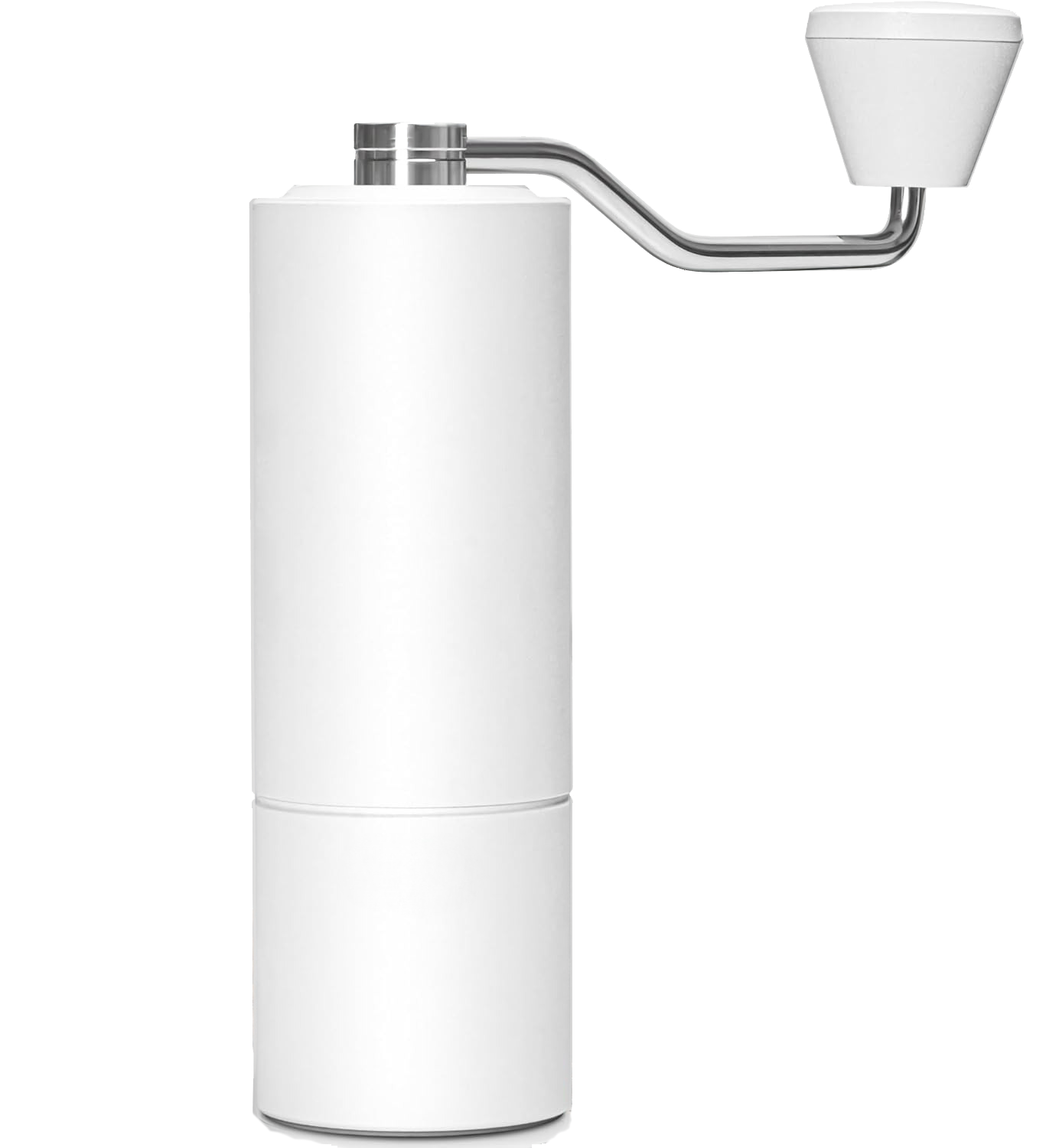 Кофемолка ручная Timemore Chestnut C3 с регулировкой помола со стальными жерновами Matte White (S2C660)