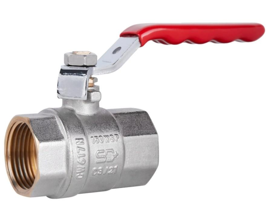 Кран шаровой Thermo Alliance Standart 1" ВВ прямой PN40 рычаг (SD600NW25PN40)
