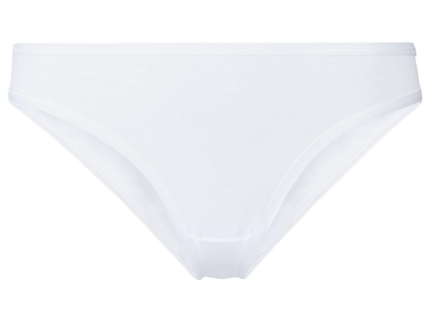 Трусики-слеп хлопчатобумажные женские Esmara 329434 M Белый (72546)