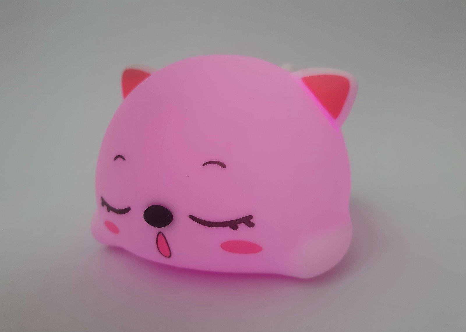 Нічник силіконовий на батарейках ААА кошеня що спить (XR-2221) - фото 8 Нічник силіконовий на батарейках ААА кошеня що спить (XR-2221) - фото 8