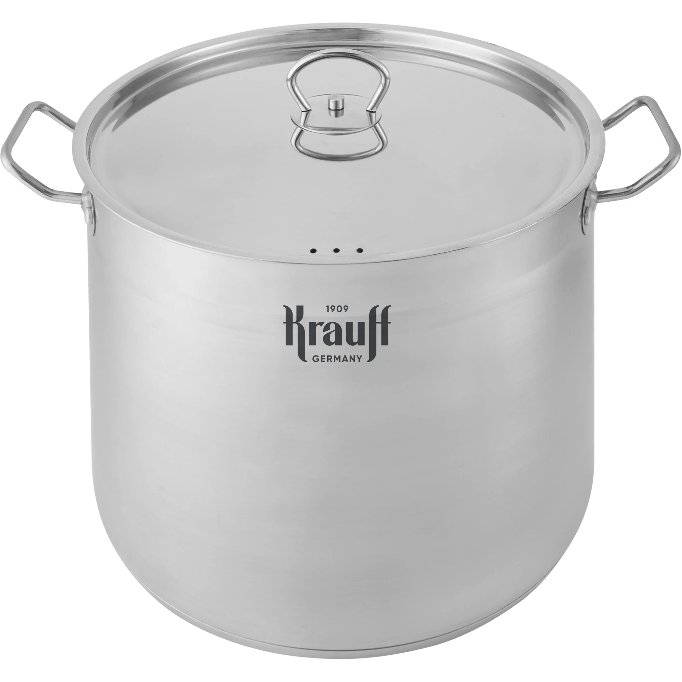 Кастрюля Krauff c нержавеющей стали c крышкой 16 л (24957141)