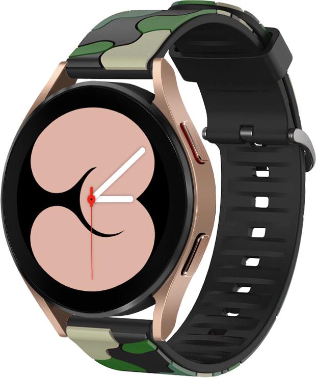 Ремінець Tactic Camouflage для Galaxy Watch 4 40 мм Green (32909-08)