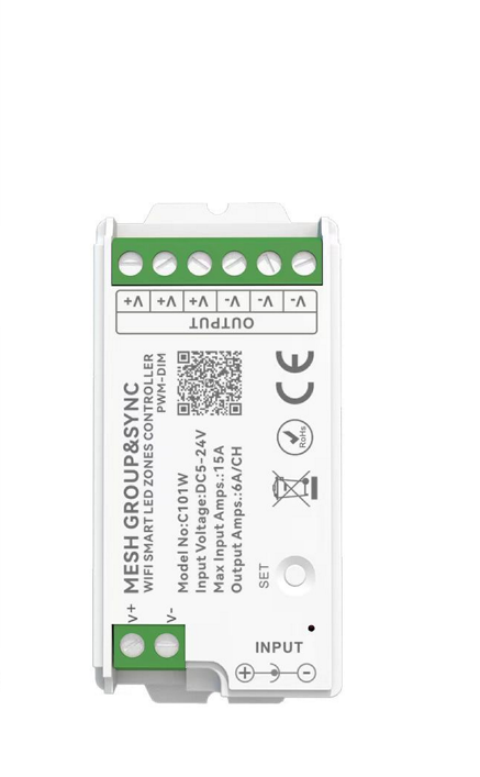 Димер управления Prolum Max Series HomeLink 4-zone Wi-Fi Tuya 15A (29014779)