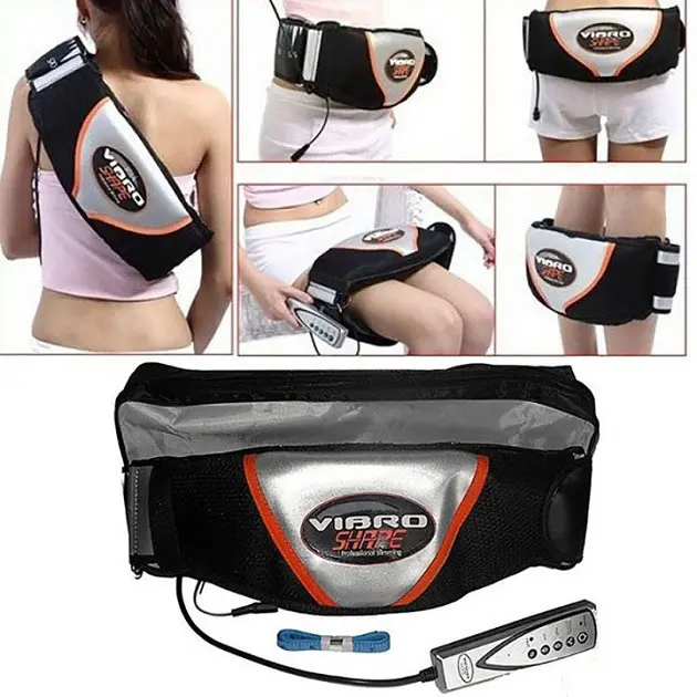 Пояс вібромасажер з пультом та підігрівом Vibro Shape EL 320-6 - фото 4