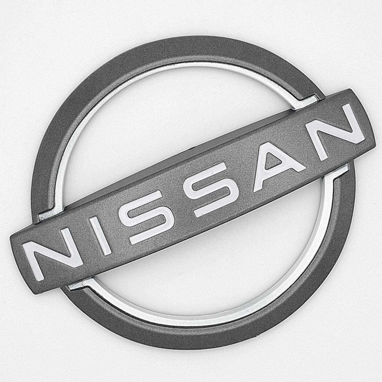 Эмблема Nissan ABS Серый матовый 103х85 мм (84890 9HF0A)