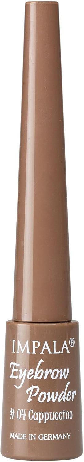 Пудра для бровей с аппликатором Impala Eyebrow Powder №04 Cappuccino (11480)