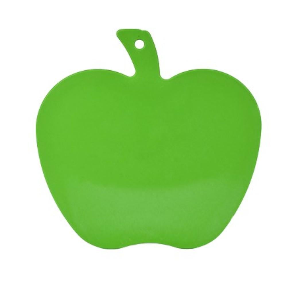 Доска кухонная Stenson Яблоко пластиковое 24х24 см Зеленый (R17268) - фото 1 Доска кухонная Stenson Яблоко пластиковое 24х24 см Зеленый (R17268) - фото 1