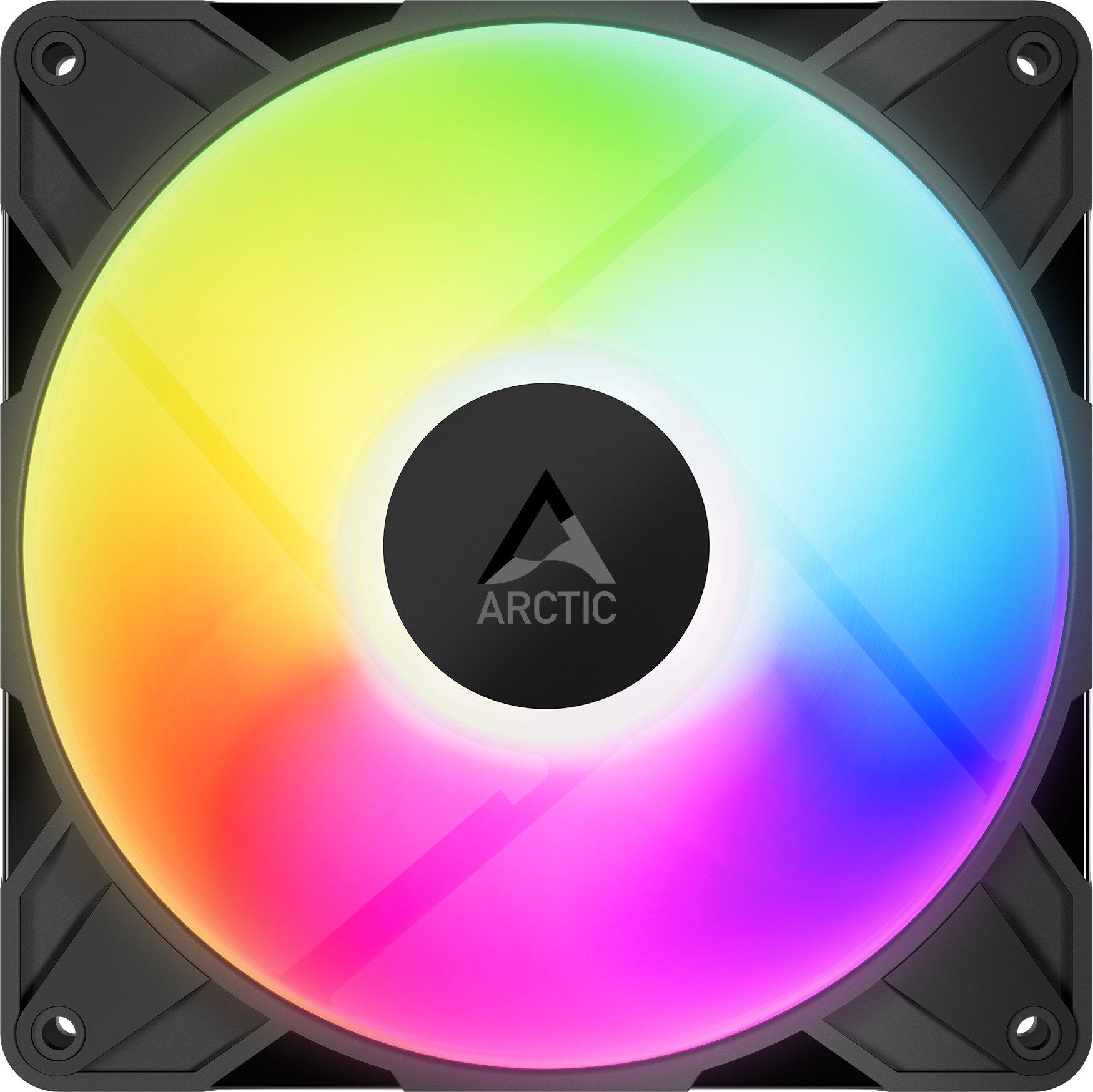 Набор из трех вентиляторов для корпуса Arctic P14 Pro 3pcs ACFAN00320A A-RGB 140 мм Black