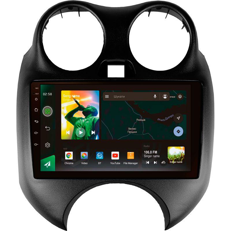 Автомагнитола штатная Sigma S9332 для Nissan March K13 2010-2013 3/32 Gb 4G DSP 9" (AR-91247)