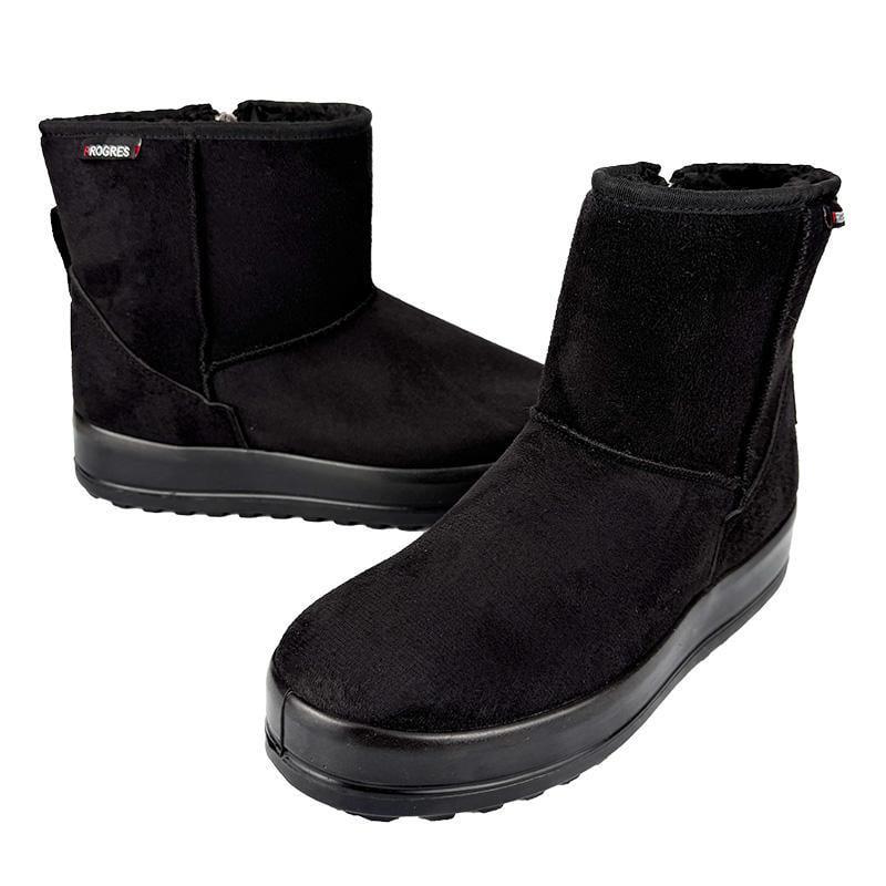 Угги женские велюровые 30513-1 p. 37 23,5-24 см Черный - фото 2 Угги женские велюровые 30513-1 p. 37 23,5-24 см Черный - фото 2