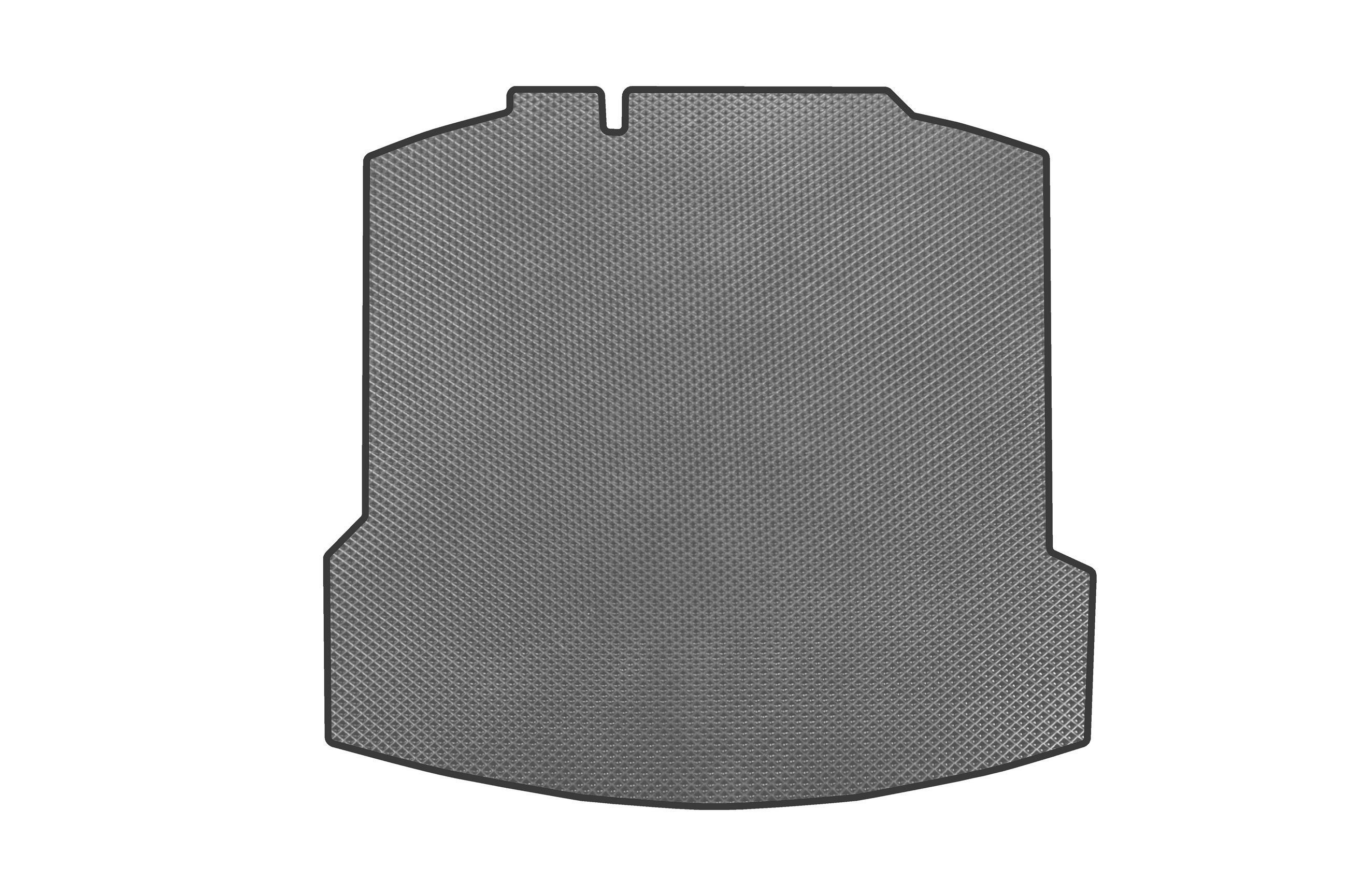 Коврик в багажник резиновый Digital Designs для Seat Toledo 2012-2019 гг. Серый (184431)