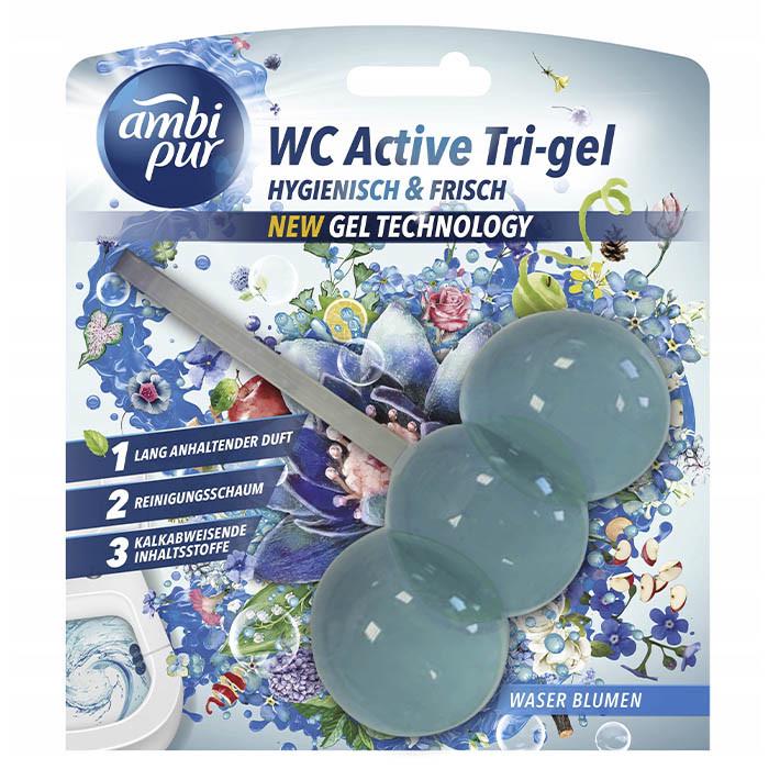 Туалетный блок для унитаза Ambi Pur WC Active Wasser Blumen 45 г (1622792305) Туалетный блок для унитаза Ambi Pur WC Active Wasser Blumen 45 г (1622792305)