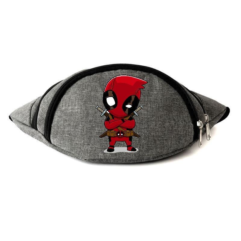 Поясные сумки-бананка Deadpool Marvel-D-02 Серый (1267577012)