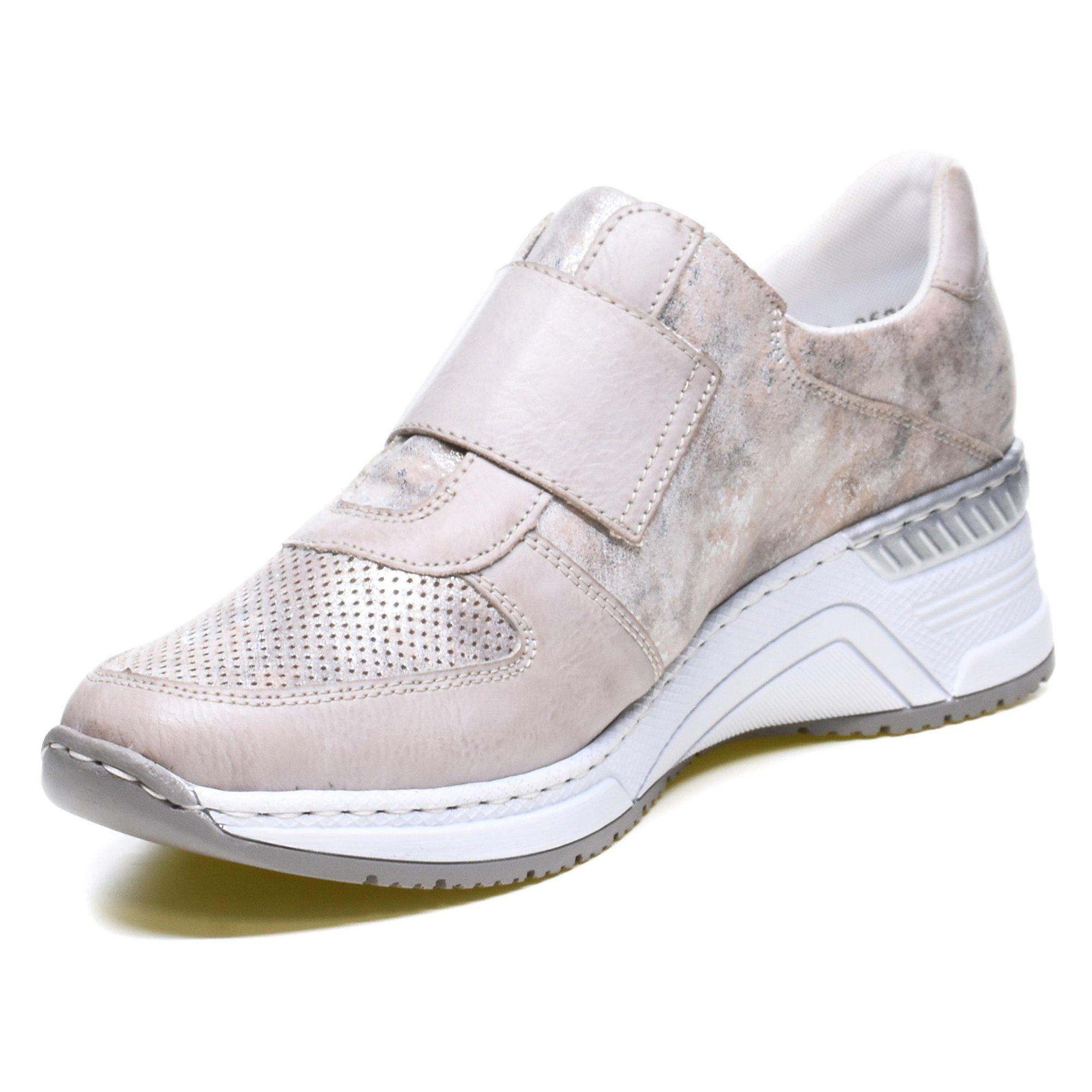 Кроссовки женские Rieker р. 39 Бежевый (035239-39) - фото 3 Кроссовки женские Rieker р. 39 Бежевый (035239-39) - фото 3