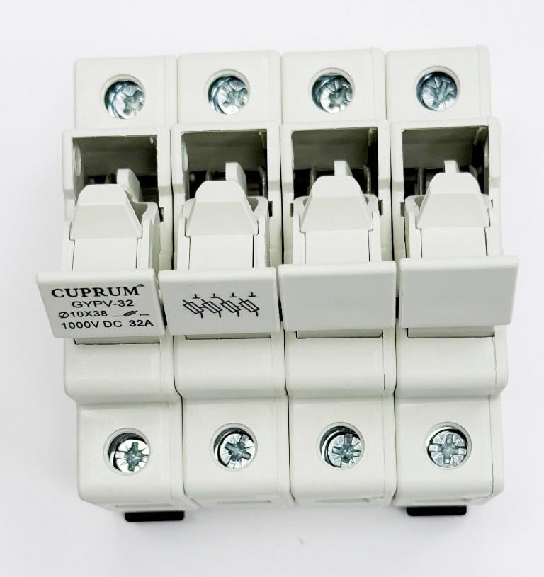 Держатель GYPV-32 4р фотоэлектрического предохранителя 1038 DC/AC (cu4438324)