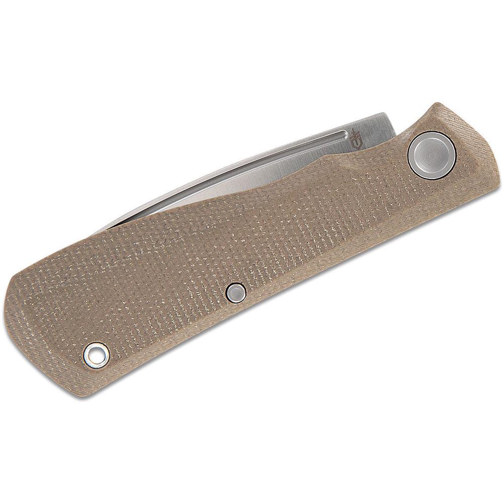 Ніж мисливський туристичний Gerber Mansfield Micarta 8 см Natural (1064424) - фото 2 Ніж мисливський туристичний Gerber Mansfield Micarta 8 см Natural (1064424) - фото 2