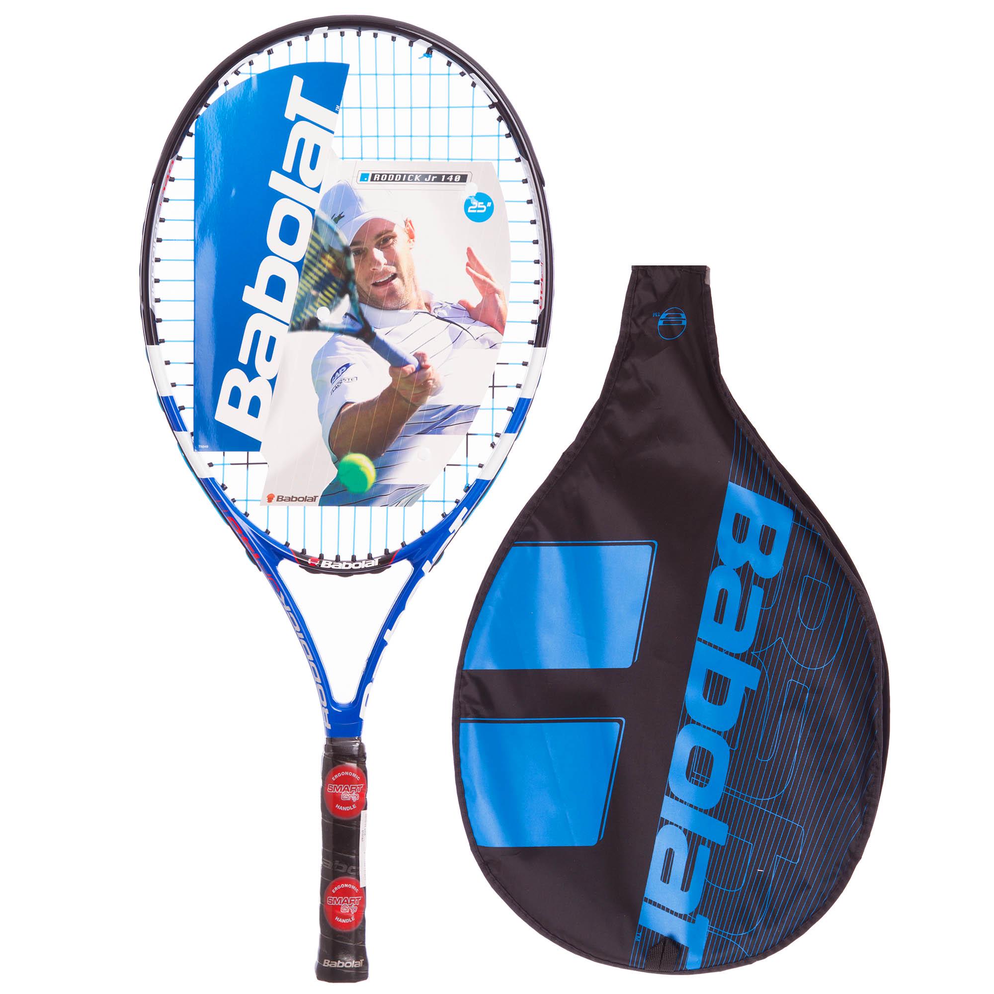 Ракетка для большого тенниса Babolat 140059-100 Roddick Junior 140 юниорская Голубой (NA002894)