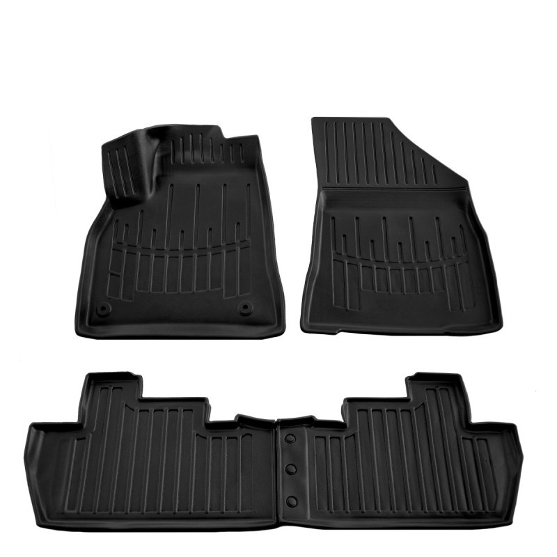 Автоковрики 3D Stingray Peugeot 5008 2009- 4 шт. Черный (1559414257)