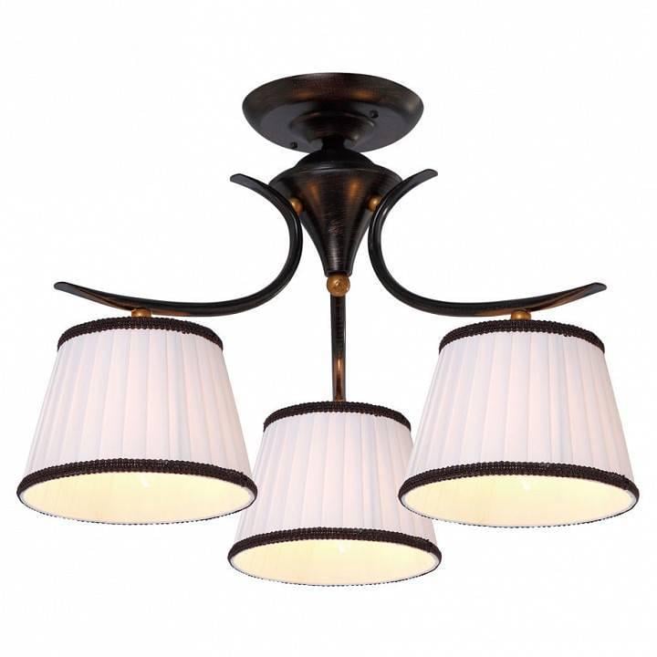 Люстра стельова Arte Lamp Irene A5133PL-3BR 3xE14 Коричневий (11516029)