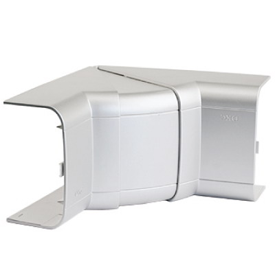 Угол внутренний ДКС In-liner Aero 110х50 мм сменный 70-120° ABS пластик Серый металлик (01051G)