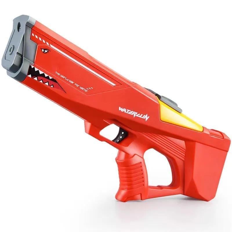 Игрушка пистолет Blaster Акула на аккумуляторе электрический/водяной/детский/красный (VN1208)