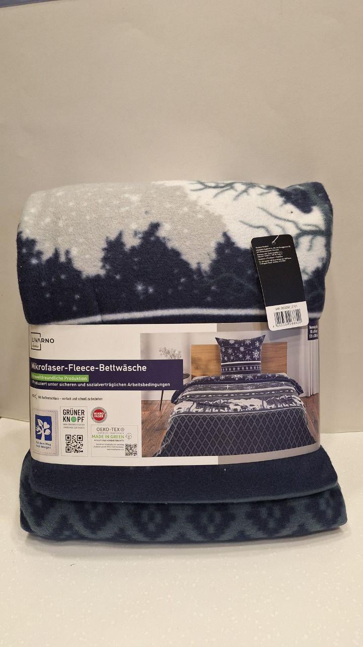 Підковдра Livarno Home з флісу 135х200 см та наволочка 80х80 см (1329) - фото 4 Підковдра Livarno Home з флісу 135х200 см та наволочка 80х80 см (1329) - фото 4