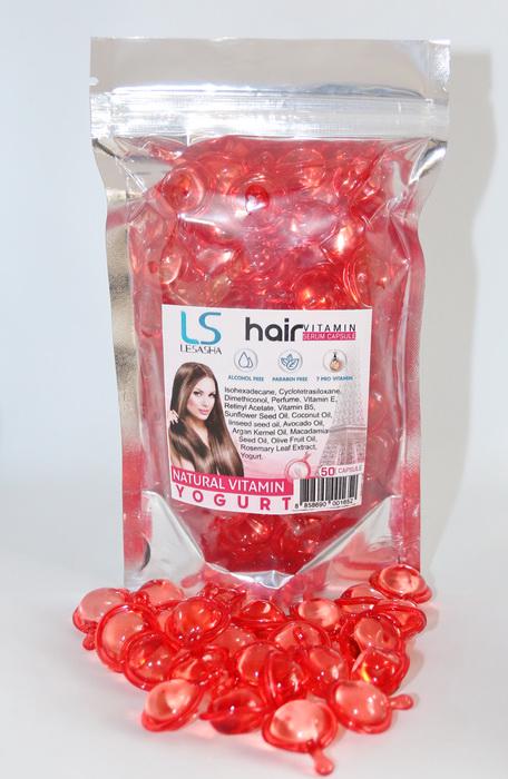 Капсулы для волос Lesasha Hair Serum Vitamin c йогуртом 50 шт.