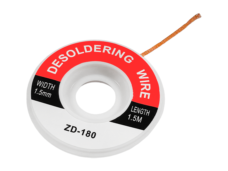 Оплетка для удаления припоя 1,5 м 1,5 мм ( ZD180)