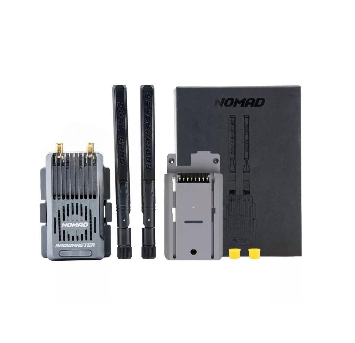 Внешний модуль передатчик ELRS 900/2400MHz Radiomaster Nomad TX 1W Gemini Dual Band и адаптер Micro (00-00027146)