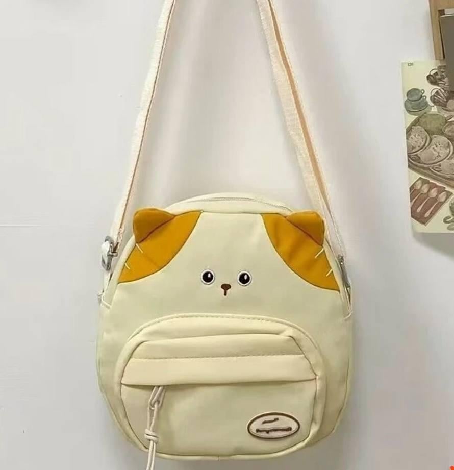 Сумка котик с ушками и брелоком в стиле K POP Белый (2602986544) - фото 5 Сумка котик с ушками и брелоком в стиле K POP Белый (2602986544) - фото 5