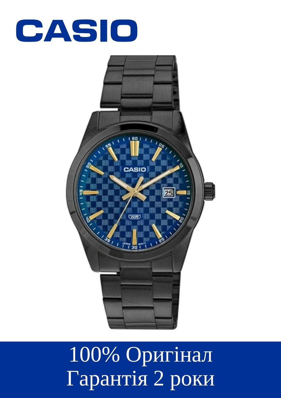 Наручний годинник чоловічий Casio MTP-VD03B-2AUDF Total d 41 мм Black (2465847929) - фото 3