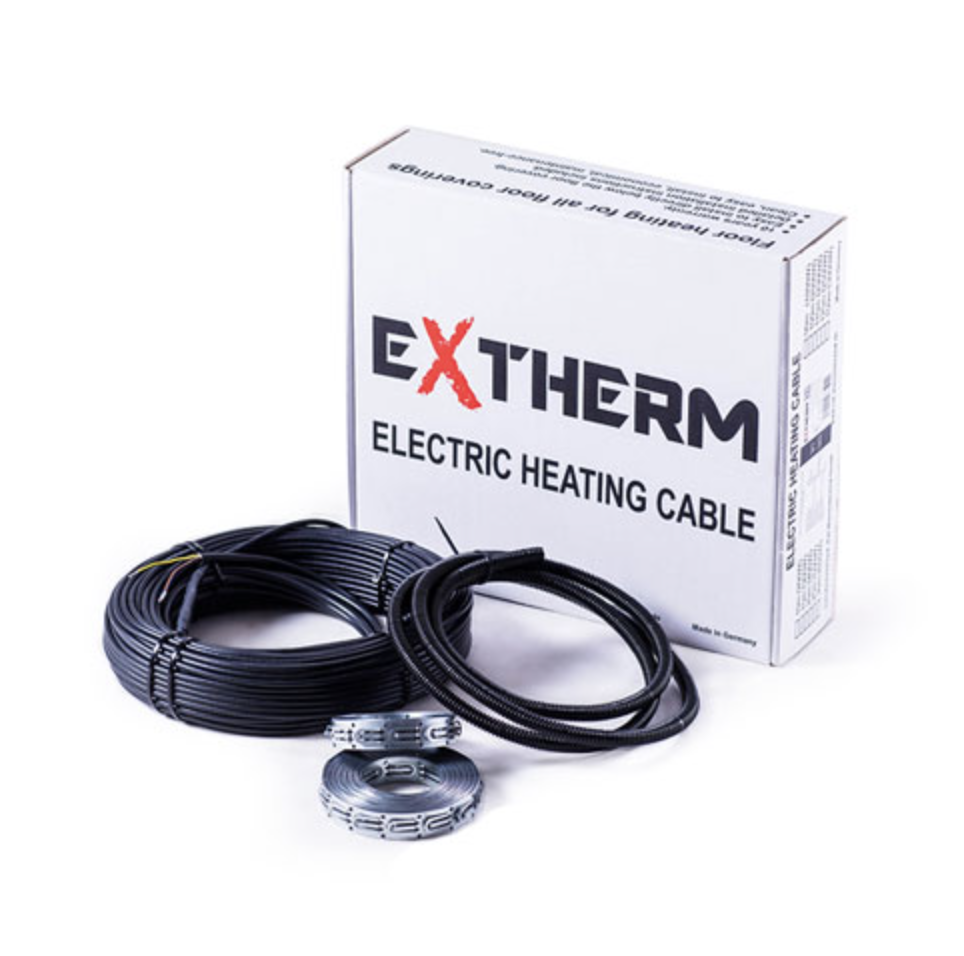 Кабель нагревательный двухжильный EXTHERM ETС ECO 20-2000 2000 Вт (28429533) Кабель нагревательный двухжильный EXTHERM ETС ECO 20-2000 2000 Вт (28429533)