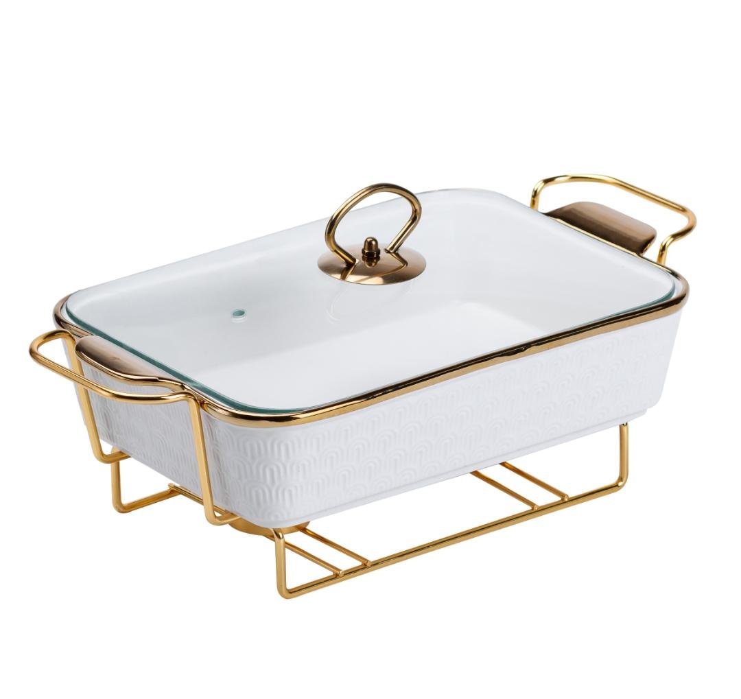 Марміт YIWU HP1015 порцеляновий 2 л 40×23×12 см Білий (HP1015) - фото 2 Марміт YIWU HP1015 порцеляновий 2 л 40×23×12 см Білий (HP1015) - фото 2