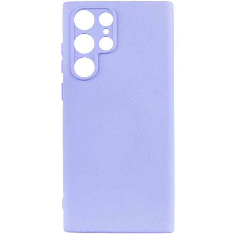 Протиударний Чохол Silicone Cover Lakshmi Full Camera (A) для Samsung Galaxy S22 Ultra Бузковий / Dasheen - фото 2