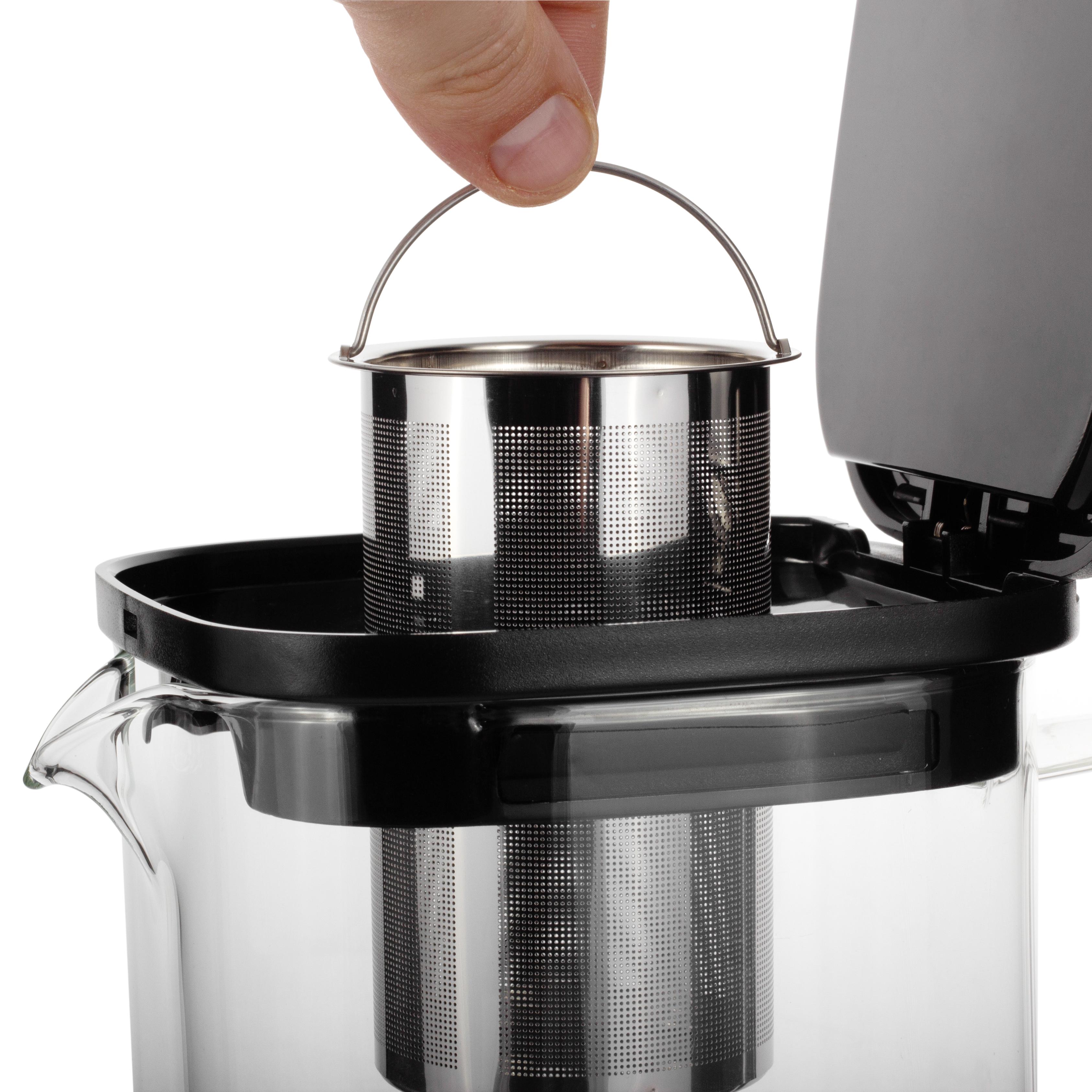 Заварочный чайник со съемным ситечком Ofenbach KM-100612М из термостойкого стекла 1000 мл Прозрачный (150-84-100612М) - фото 17 Заварочный чайник со съемным ситечком Ofenbach KM-100612М из термостойкого стекла 1000 мл Прозрачный (150-84-100612М) - фото 17