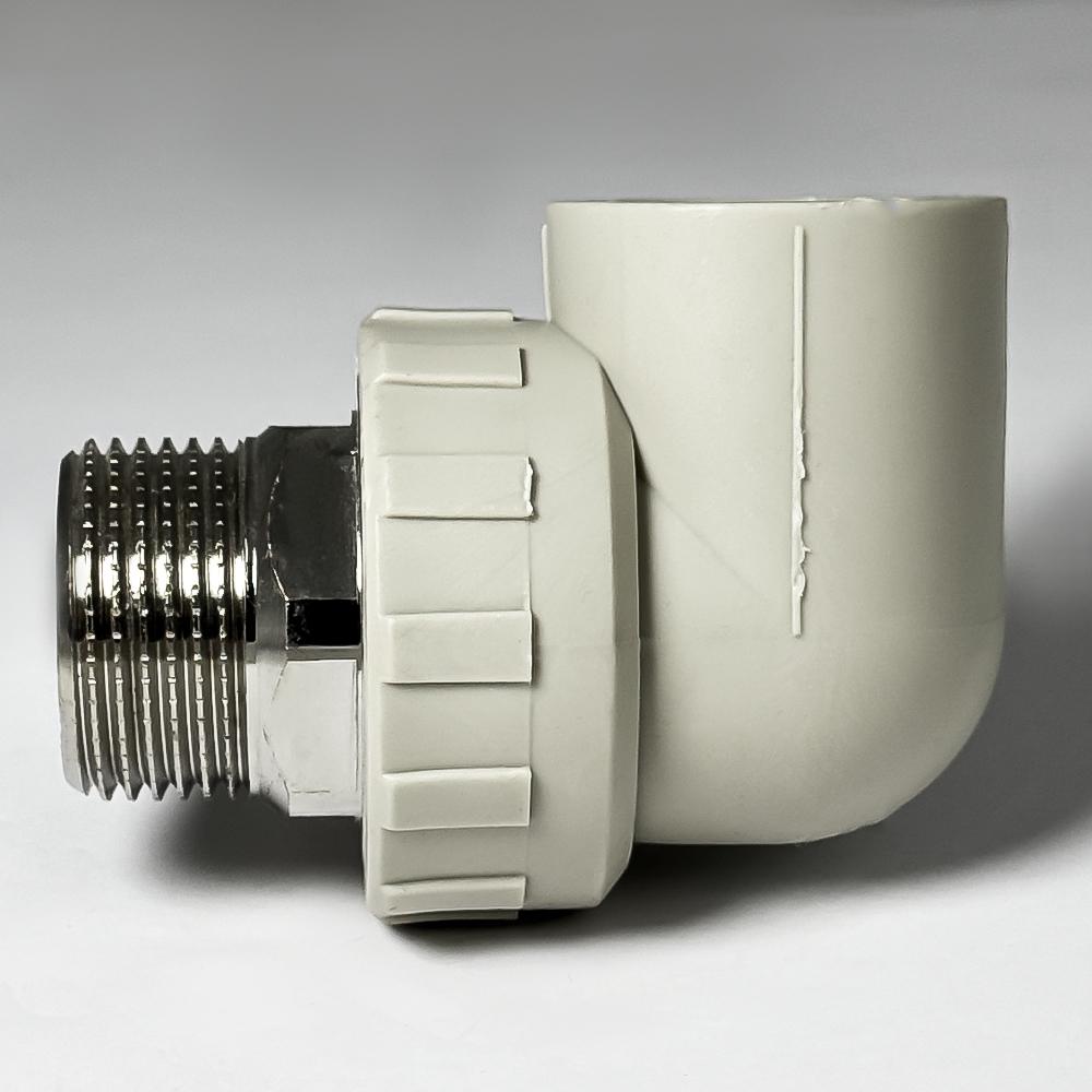 Кут PP-R SANTAN 32х1" із зовнішнім різьбленням (67700) - фото 4 Кут PP-R SANTAN 32х1" із зовнішнім різьбленням (67700) - фото 4