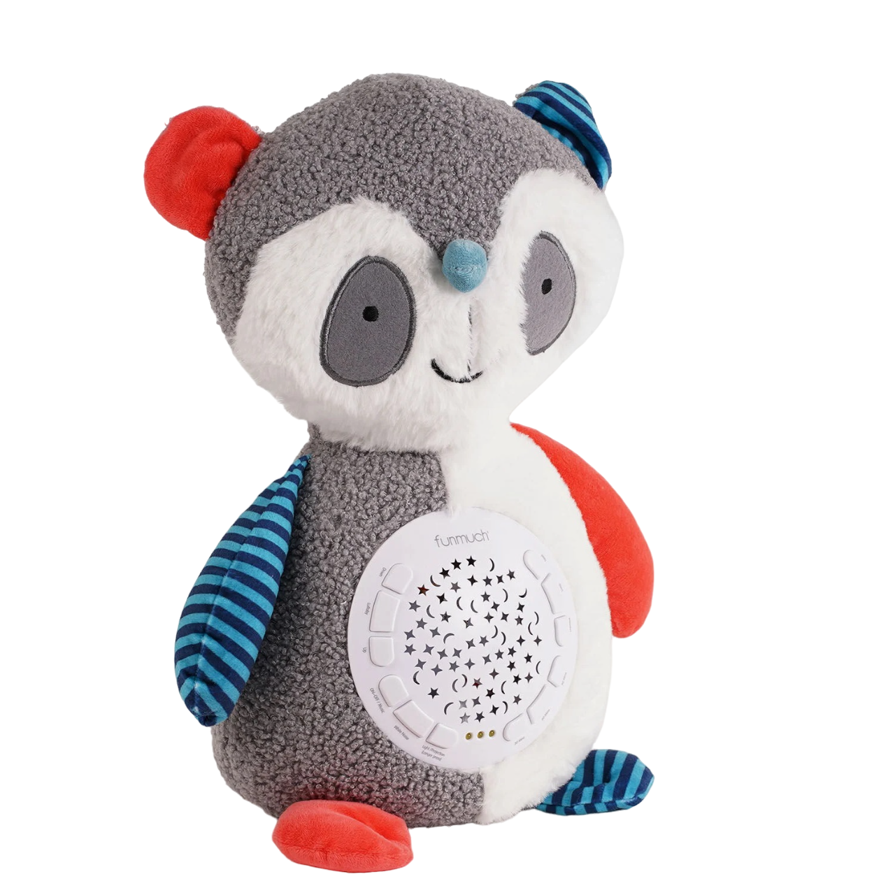 Ночник-проектор звездного неба FunMuch Енот колыбельные звуки природы с таймером Multicolor (121085)